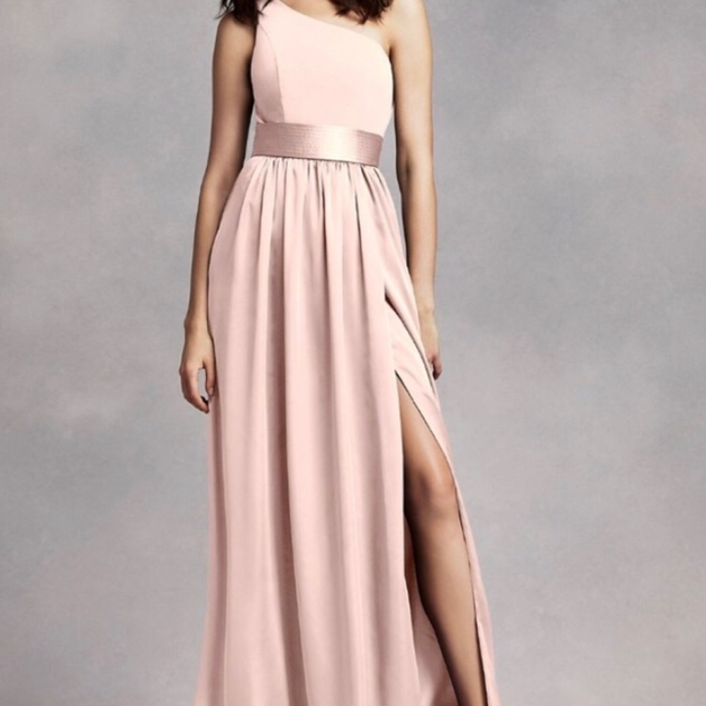 One Shoulder Vera Wang Dress